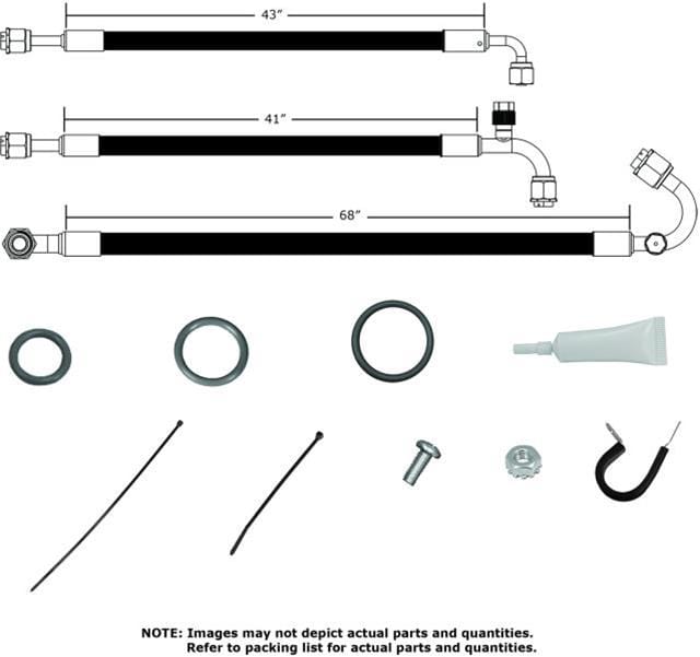 Vintage Air Vintage Air SureFit Reduced Barrier Standard Hose Kits 524462 Autofit