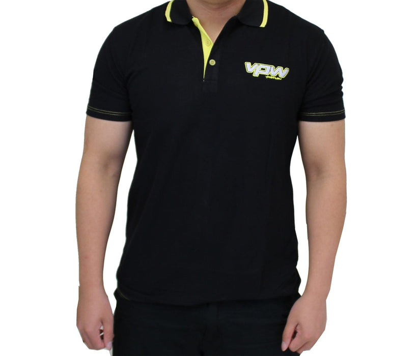 VPW VPW Corporate Polo, Black/Yellow VPW Corporate Polo, Black/Yellow Autofit
