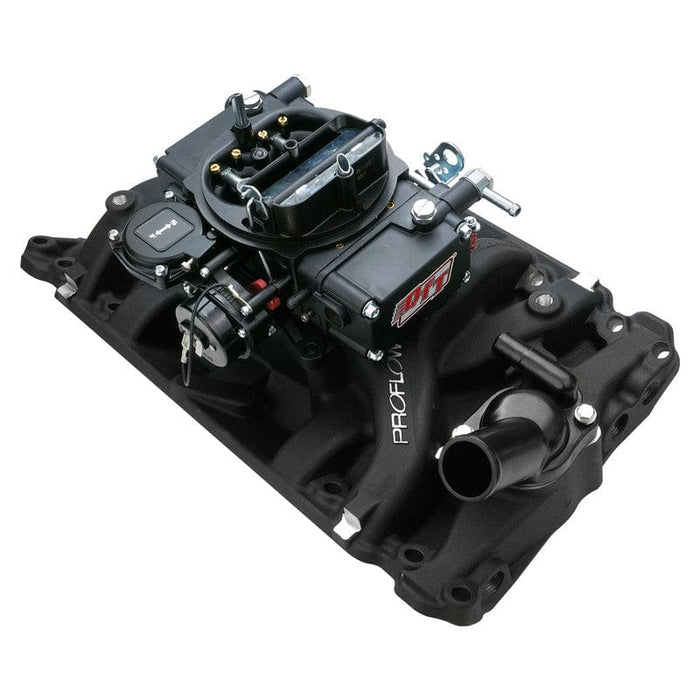 VPW VPW Intake Manifold & Carburettor Kit, Black Series Proflow Air Dual Intake + Quick Fuel 600 CFM Vac, Electric Choke, For Holden Commodore V8 VPW Intake Manifold & Carburettor Kit, Black Series Proflow Air Dual Intake + Quick Fuel 600 CFM Vac, Electric Choke, For Holden Commodore V8 Autofit