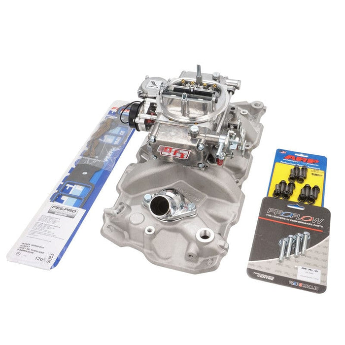 VPW VPW Intake Manifold & Carburettor Kit, Silver Series Proflow Air Dual Intake , Quick Fuel 600 CFM Vac ,Electric Choke Carbutetor, SB Chev, Each VPW Intake Manifold & Carburettor Kit, Silver Series Proflow Air Dual Intake , Quick Fuel 600 CFM Vac ,Electric Choke Carbutetor, SB Chev, Each Autofit