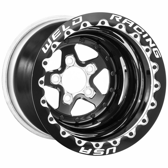 Weld Racing Weld Racing AlumaStar 2.0 Black Mickey Thompson Beadlock Wheels 88B508206F Autofit