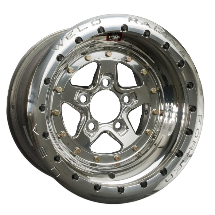 Weld Racing Weld Racing AlumaStar 2.0 Polished Mickey Thompson Beadlock Wheels 88512206G Autofit
