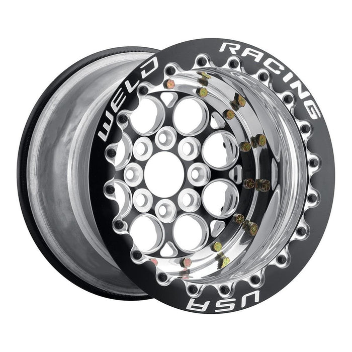 Weld Racing Weld Racing Magnum Import Drag Black Mickey Thompson Beadlock Wheels 768B-31015F Autofit