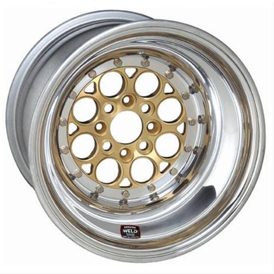 Weld Racing Weld Racing Magnum Import Drag Gold Mickey Thompson Beadlock Wheels 76831015G Autofit