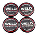Weld Racing Weld Racing Replacement Center Cap Emblems 601-3010 Autofit