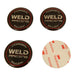 Weld Racing Weld Racing Replacement Center Cap Emblems 601-3010 Autofit