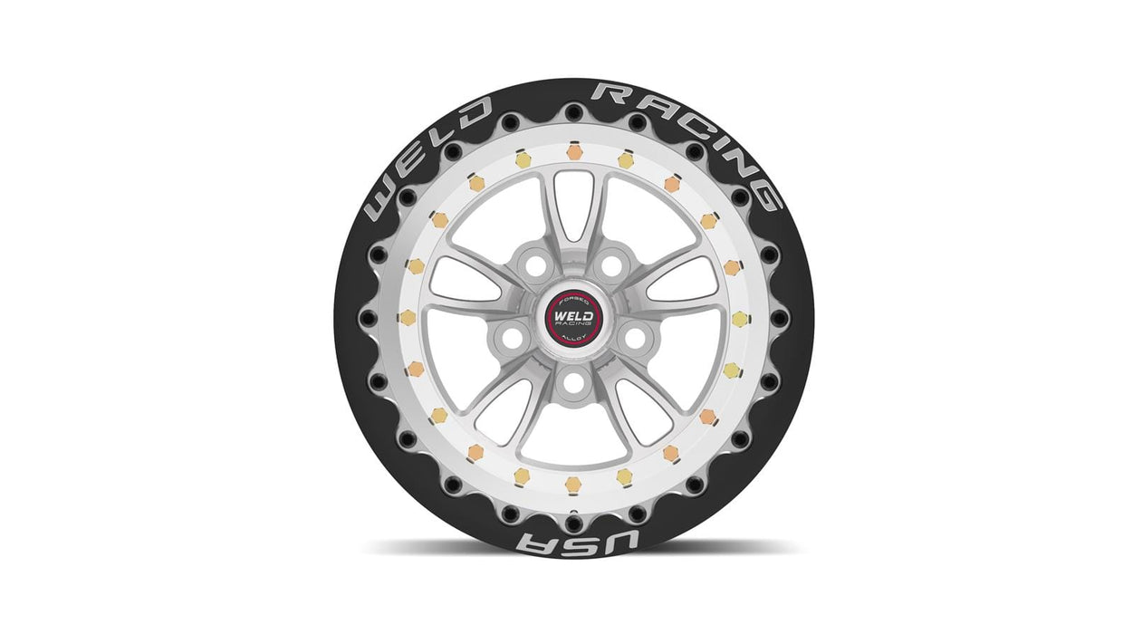 Weld Racing Weld Racing RT Full Throttle Polished Mickey Thompson Beadlock Wheels 793P510264F Autofit