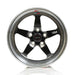 Weld Racing Weld Racing RT-S S71 Forged Aluminum Black Anodized Wheels 71HB7100N72A Autofit