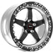 Weld Racing Weld Racing RT-S S71 Forged Aluminum Black Mickey Thompson Beadlock Wheels 71LB508B45F Autofit
