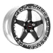 Weld Racing Weld Racing RT-S S71 Forged Aluminum Black Mickey Thompson Beadlock Wheels 71MB-510B55F Autofit