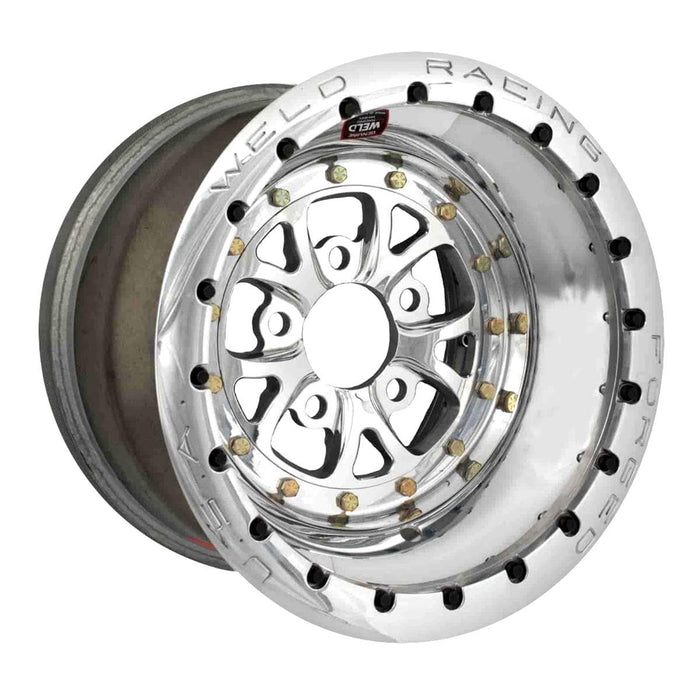 Weld Racing Weld Racing V-Series Polished Mickey Thompson Beadlock Wheels 84P508206G Autofit