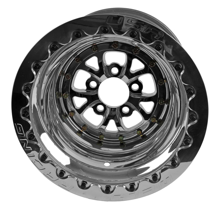 Weld Racing Weld Racing V-Series Polished Mickey Thompson Beadlock Wheels 84P512210G Autofit