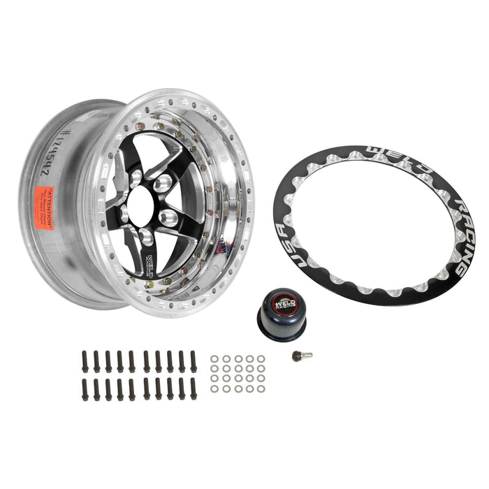 Weld Racing Weld Racing Weldstar RT Black Anodized Wheels 791B58206F Autofit