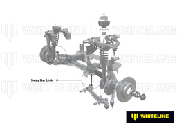 Whiteline 10 x 16 x 26 cm / 110mm - horizontal 180deg opposed ball joints Front Sway Bar Link to Suit Ford Falcon/Fairlane FG, FGX and FPV Autofit
