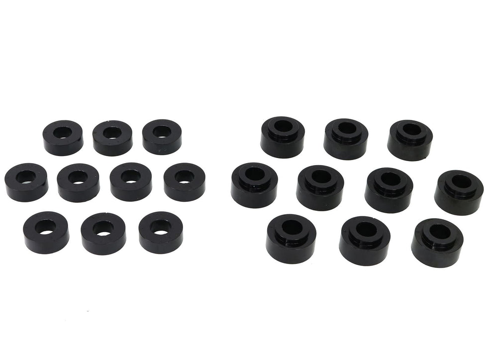 Whiteline 10 x 16 x 26 cm Front and Rear Body Mount - Bushing Kit to Suit Holden HQ-HZ Autofit