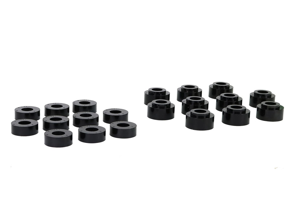 Whiteline 10 x 16 x 26 cm Front and Rear Body Mount - Bushing Kit to Suit Holden HQ-HZ Autofit