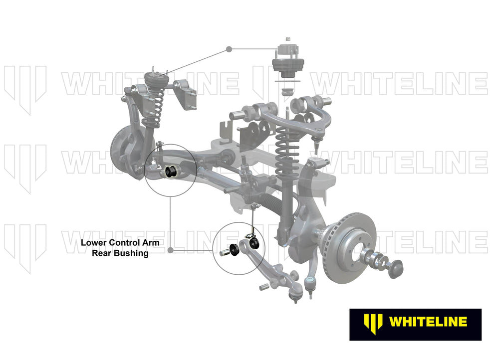 Whiteline 10 x 16 x 26 cm Front Control Arm Lower - Bushing Kit to Suit Chrysler 300C and Dodge Challenger Autofit