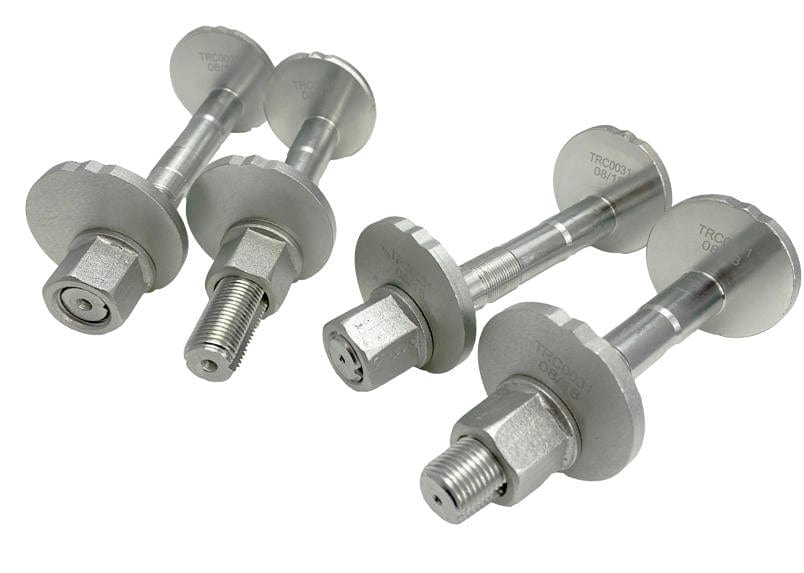 Whiteline 10 x 16 x 26 cm Front Control Arm Lower - Inner Camber Bolt Kit to Suit Toyota HiLux 2015-on and Fortuner GUN156 4wd Autofit