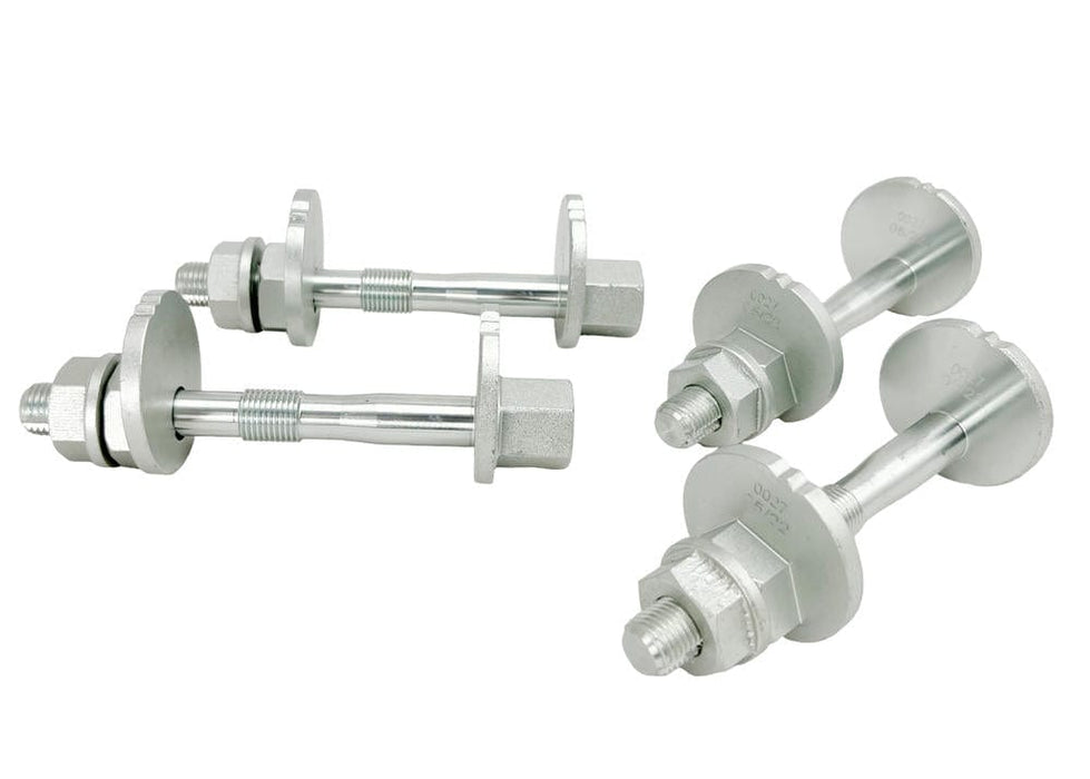 Whiteline 10 x 16 x 26 cm Front Control Arm Upper - Camber Bolt Kit to Suit Toyota Land Cruiser 100 Series IFS Autofit