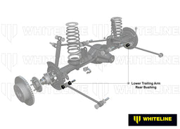 Whiteline 10 x 16 x 26 cm / Installs into original shell Trailing Arm Lower - Bushing Kit to Suit Jeep Grand Cherokee WJ, WG Autofit