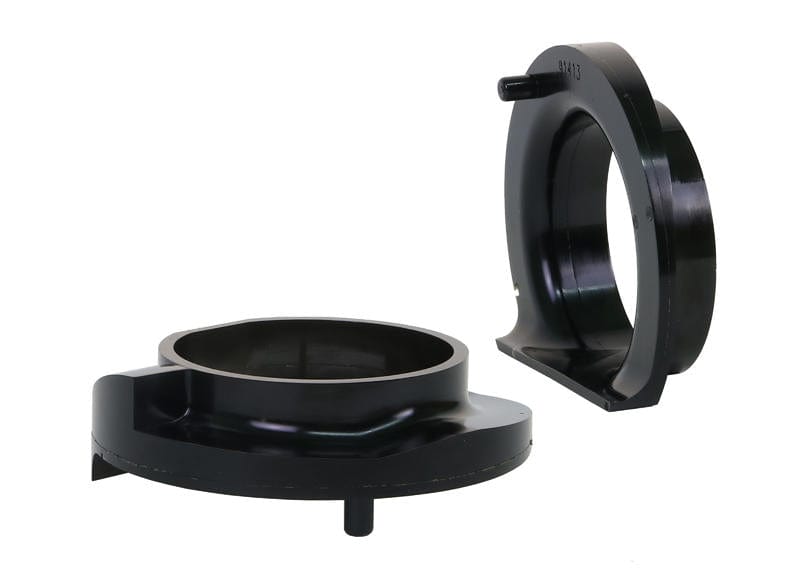 Whiteline 10 x 16 x 26 cm / OD=142, ID=90, H=12mm Front Coil Spring Pad - Lower Bushing Kit to Suit Jeep Gladiator JT and Wrangler JL Autofit