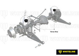 Whiteline 10 x 16 x 26 cm / OD=96, ID=19, L=68mm Rear Bump Stop - Bushing Kit to Suit Holden Commodore VN-VS and HSV Ute Autofit