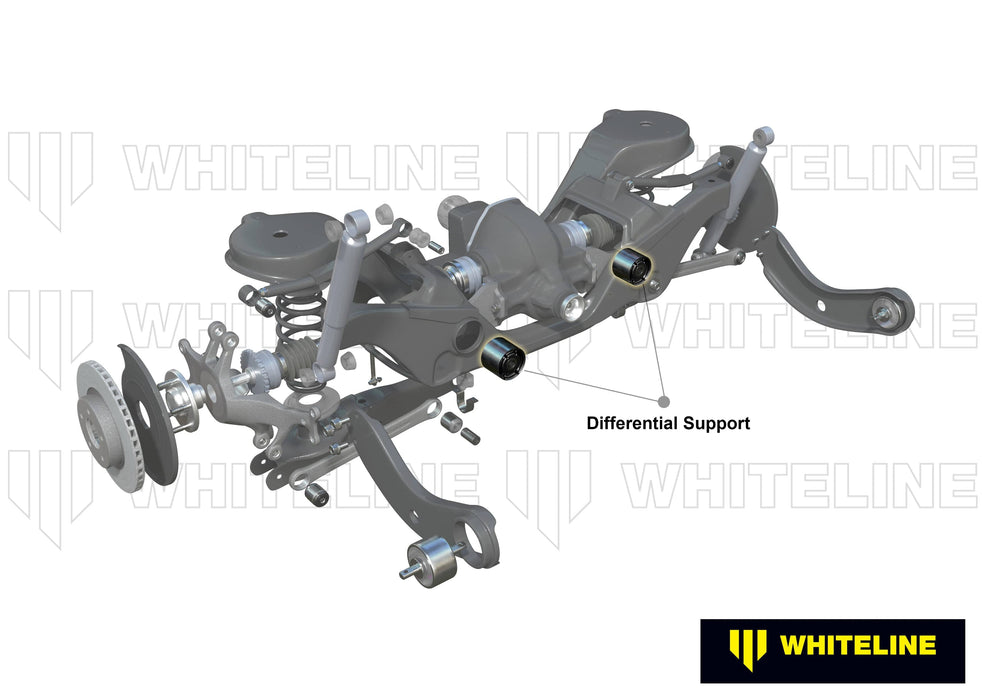 Whiteline 10 x 16 x 26 cm / OEM design Rear Differential Mount - Front Bushing Kit to Suit Ford Falcon/Fairlane BA-FGX, Territory SX-SZ and FPV Autofit