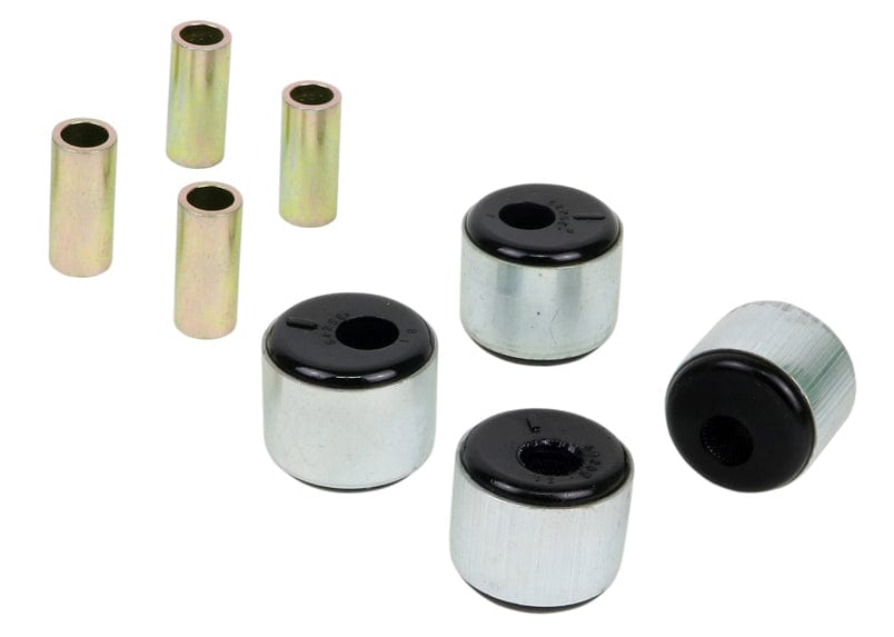Whiteline 10 x 16 x 26 cm / Performance Alignment - 2.5deg caster correction - non voided design economy option Front Leading Arm - To Differential Bushing Kit Offset to Sut Nissan Patrol GQ, GU and Toyota Land Cruiser 80, 105 Series Autofit