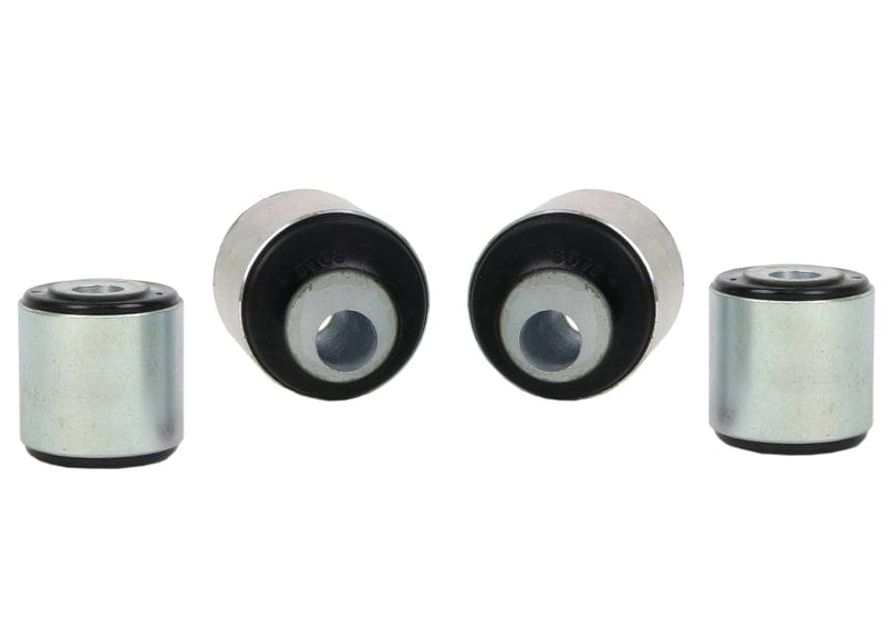 Whiteline 10 x 16 x 26 cm / Performance Alignment - 51mm OD - excludes auto transmission models - 2.0deg caster correction Front Leading Arm - To Differential Bushing Kit Offset to Suit Land Rover Defender, Discovery and Range Rover Classic Autofit