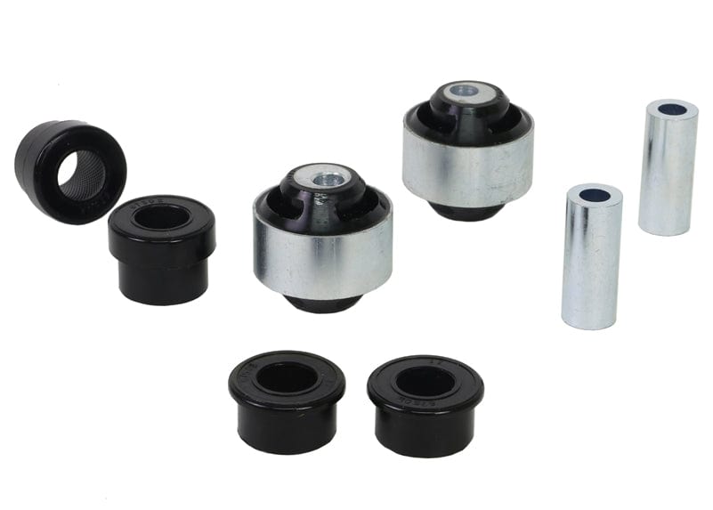 Whiteline 10 x 16 x 26 cm / Performance Alignment - 65mm OD - adds +0.5deg caster Front Control Arm Lower - Inner Bushing Kit Double Offset to Suit Honda Civic VII, VIII Gen and Integra DC5 Autofit