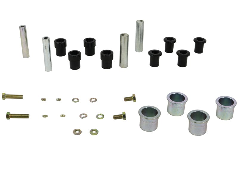 Whiteline 10 x 16 x 26 cm / Performance Alignment - adds +/- 0.5deg camber Front Control Arm Upper - Bushing Kit Double Offset to Suit Nissan 300ZX and Skyline R32 Fwd/Awd Autofit