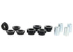 Whiteline 10 x 16 x 26 cm / Performance Alignment - adds +/- 0.5deg camber Front Control Arm Upper - Bushing Kit Double Offset to Suit Nissan GT-R R35 Autofit