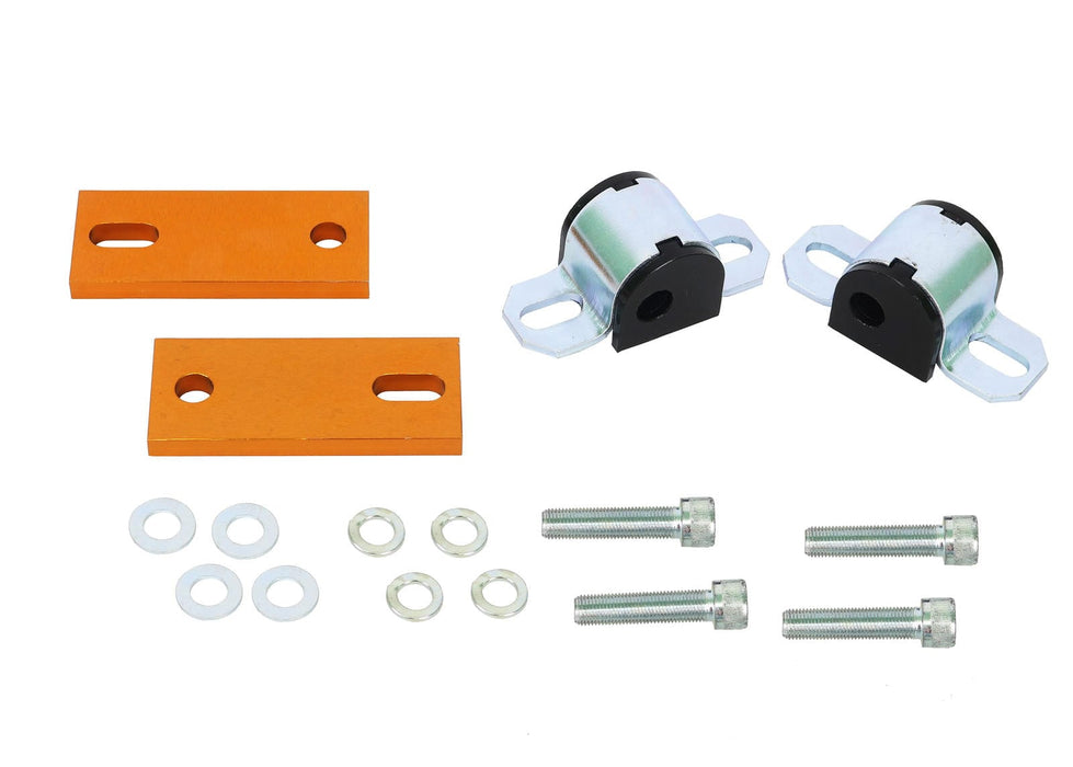 Whiteline 10 x 16 x 26 cm / Performance Alignment - adds +0.5deg caster + anti-lift Front Control Arm Lower - Inner Rear Bushing Double Offset Kit to Suit Toyota Paseo EL44 and Starlet EP Autofit
