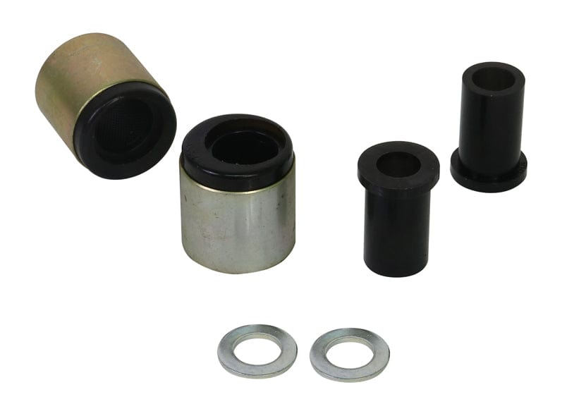 Whiteline 10 x 16 x 26 cm / Performance Alignment - adds +0.5deg caster Front Control Arm Lower - Inner Rear Bushing Double Offset Kit to Suit Ford Fiesta WP, WQ and Mazda2 DY Autofit