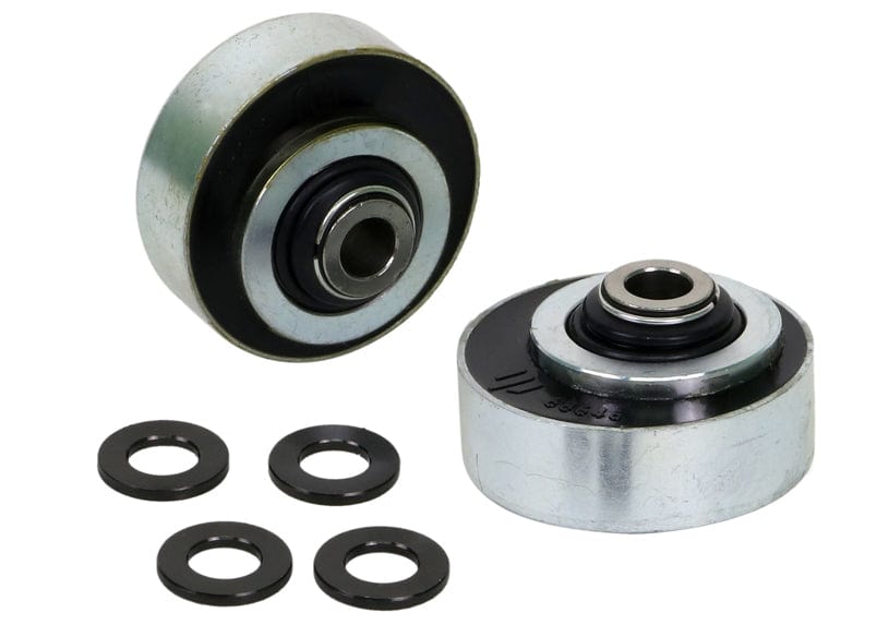 Whiteline 10 x 16 x 26 cm / Performance Alignment - adds +0.5deg caster Front Control Arm Lower - Inner Rear Bushing Double Offset Kit to Suit Mitsubishi Lancer Evolution VII, VIII, IX Autofit