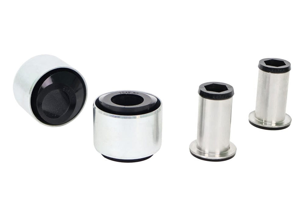 Whiteline 10 x 16 x 26 cm / Performance Alignment - adds +0.5deg caster Front Control Arm Lower - Inner Rear Bushing Doule Offset Kit to Suit Mini Cooper R50, R56 Autofit