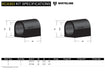 Whiteline 10 x 16 x 26 cm / Performance Alignment - adds +1.0deg caster Front Control Arm Lower - Inner Rear Bushing Doubl Offset Kit to Suit Nissan Bluebird, Maxima and Pulsar Autofit