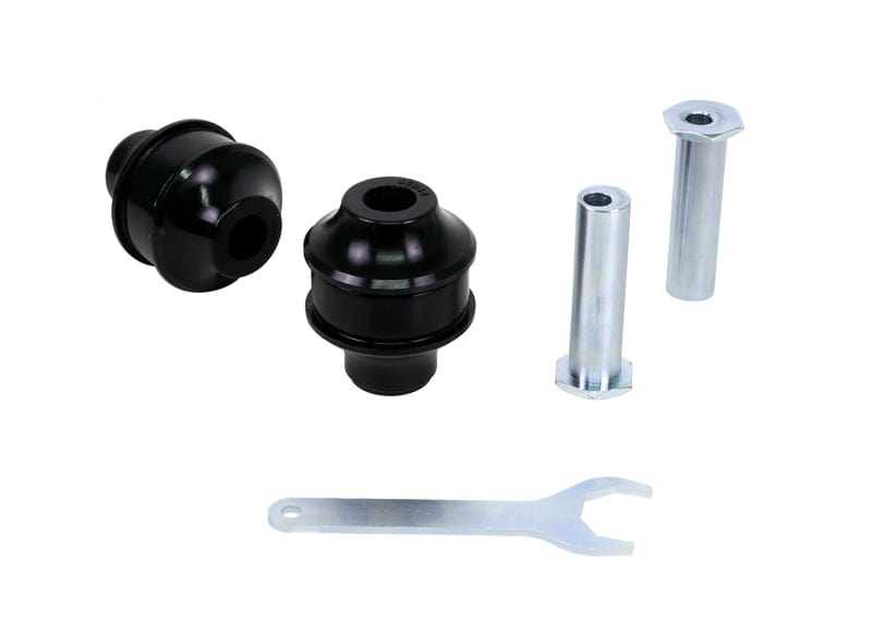 Whiteline 10 x 16 x 26 cm / Performance Alignment - adds +/- 1.5deg caster Front Radius Arm Lower - Bushing Kit Double Offset to Suit BMW 1, 2, 3 and 4 Series Autofit