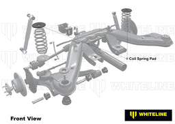 Whiteline 10 x 16 x 26 cm Rear Bump Stop - Upper Bushing Kit to Suit Holden Commodore VT-VZ and HSV Autofit