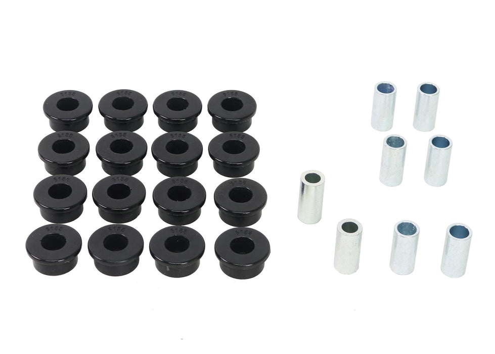 Whiteline 10 x 16 x 26 cm Rear Control Arm Lower - Bushing Kit to Suit Subaru Forester, Impreza, Liberty and Outback Autofit