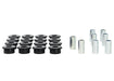 Whiteline 10 x 16 x 26 cm Rear Control Arm Lower - Bushing Kit to Suit Subaru Forester, Impreza, Liberty and Outback Autofit
