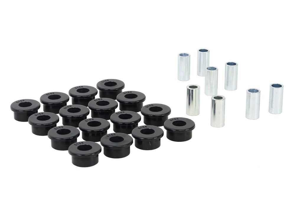 Whiteline 10 x 16 x 26 cm Rear Control Arm Lower - Bushing Kit to Suit Subaru Forester, Impreza, Liberty and Outback Autofit
