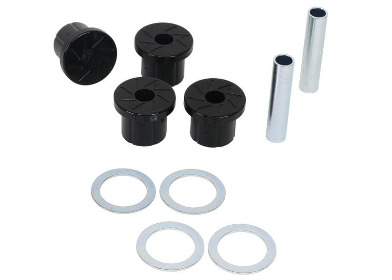 Whiteline 10 x 16 x 26 cm Rear Leaf Spring - Bushing Kit to Suit Toyota Land Cruiser 76, 78 and 79 Series Autofit