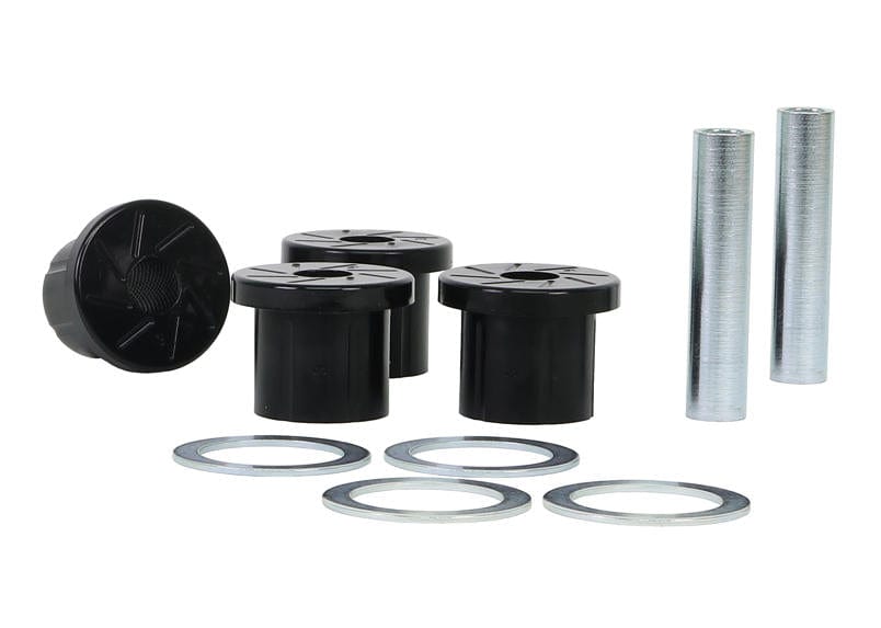 Whiteline 10 x 16 x 26 cm Rear Leaf Spring - Bushing Kit to Suit Toyota Land Cruiser 76, 78 and 79 Series Autofit