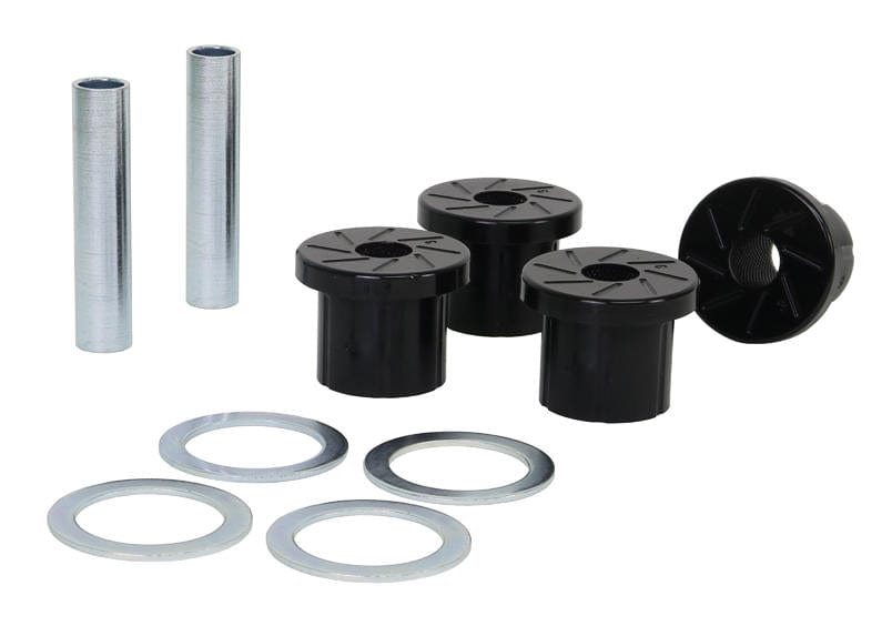 Whiteline 10 x 16 x 26 cm Rear Leaf Spring - Bushing Kit to Suit Toyota Land Cruiser 76, 78 and 79 Series Autofit