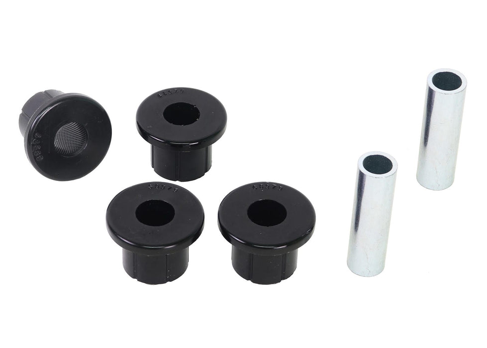Whiteline 10 x 16 x 26 cm Rear Leaf Spring - Front Eye Bushing Kit to Suit Ford F150 Svt Raptor 4wd Autofit