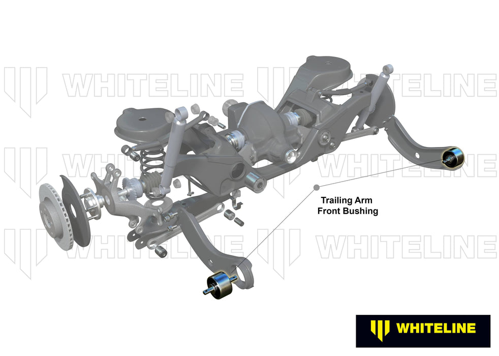 Whiteline 10 x 16 x 26 cm Rear Trailing Arm - Front Bushing Kit to Suit Audi, Seat, Skoda and Volkswagen PQ35 Fwd/Awd Autofit