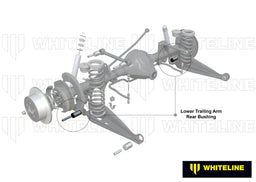 Whiteline 10 x 16 x 26 cm Rear Trailing Arm Lower - Rear Bushing Kit to Suit Holden Commodore VB-VS and HSV Autofit