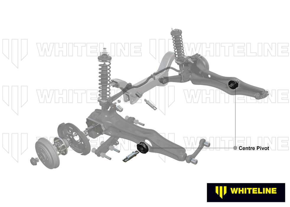 Whiteline 10 x 16 x 26 cm / Single - 85mm OD Rear Trailing Arm - Centre Pivot Bushing Kit to Suit Honda Integra DA, DB, DC2 Autofit