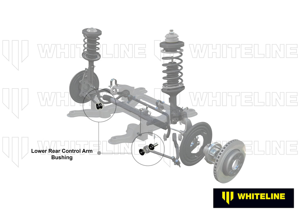 Whiteline 10 x 16 x 26 cm / Standard Alignment Front Control Arm Lower - Bushing Kit to Suit BMW 1, 3 Series and Z4 Autofit